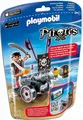 Produktbild: PLAYMOBIL 6165 Schwarze AppKanone mit Seeräuber