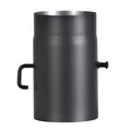 Produktbild: Kleining Rauchrohr Ø 150 mm 250 mm lang Drosselklappe schwarz
