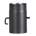 Produktbild: Rauchrohr ø150, 250 mm, 2 mm, schwarz schwarz 250,00 mm FIREFIX