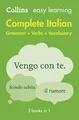 Produktbild: Easy Learning Italian Complete Grammar, Verbs and Vocabulary (3 books in 1): Trusted support for learning (Collins Easy Learning)