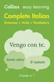 Produktbild: Easy Learning Italian Complete Grammar, Verbs and Vocabulary 3 books in 1 Tru...