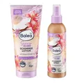 Produktbild: Körperlotion Schimmer Summer Island, 200 ml + Bodyspray Schimmer Summer Island, 200 g + Weiche Silikon-Gesichtsreinigungsbürsten