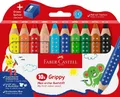 Produktbild: Faber-Castell Buntstift Faber-Castell Buntstifte Grippy 10er Set mit Spitzer
