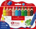 Produktbild: 110636 FABER-CASTELL Buntstift Grippy 10er Set mit Spitzer ~D~