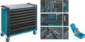 Produktbild: Werkstattwagen Assistent  mit Sortiment 179NXXL-7/340  Schubladen, flach: 5x 81x870x398 mm  Schubladen, hoch: 2x 166x870x398 mm  Anzahl Werkzeuge: 340