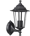 Produktbild: MONZANA® Außenlampe Anthrazit Wetterfest IP44 Alu E27 Laterne Vintage Strom Außen Wand Garten Leuchte Lampe Beleuchtung