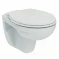 Produktbild: Ideal Standard Wand-WC Kombipaket Eurovit K881201 weiß Tiefspül-WC spülrandlos
