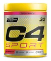 Produktbild: C4 Sport Pre Workout Powder Fruchtpunsch 30 Portionen | Zero Sugar Pre Workout mit Kreatin Monohydrat 3.409g, Beta Alanin 1g, L Citrullin 0.55g, Koffein 135g | Informed Sport Certified