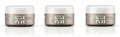 Produktbild: 3x Wella EIMI Texture Grip Cream Flexible Styling Creme 75 ml