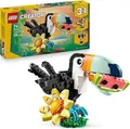 Produktbild: LEGO Creator Wilde Tiere: Tropischer Tukan - 3-in-1-Spiel Tier verwandelt Sich