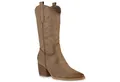 Produktbild: VAN HILL 838384 Cowboystiefel Damen Stiefel Cowboystiefel Holzoptikabsatz Stickereien