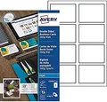 Produktbild: AVERY Zweckform C32015-25 Premium Visitenkarten, blanko (200 Stück, 260g, 85x54 mm, beidseitig bedruckbar, matt weiß, absolut glatte Kanten, 25 Blatt) zum Selbstbedrucken auf Inkjet-Druckern