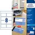 Produktbild: AVERY Zweckform Visitenkarten C32015-25 matt weiß 260 g/qm, 200 St.