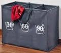 Produktbild: Wäschesortierer KESPER, grau, B:75cm H:60cm T:35cm