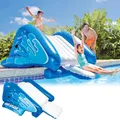 Produktbild: Intex Wasserrutsche für Pool Kinderutsche aufblasbar Spaß 333x208x117 cm 58849