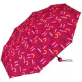 Produktbild: Happy Rain Taschenschirm mit Shopper 2 in 1 supermini wirh shopper letterjam pin...