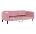 Produktbild: vidaXL Bett Tagesbett Rosa 90x200 cm Samt