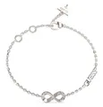 Produktbild: GUESS Endless Dream Infinity Bracelet S Armband Rhodium silberfarben Neu
