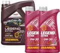 Produktbild: 5+2x1  Liter Mannol Legend Extra 0W30 Motoröl 0W-30 C2 /C3 BMW LL-12FE VW 505.01