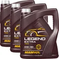 Produktbild: 3x5L MANNOL LEGEND 0W-30 MOTORÖL API SN ACEA passend für BMW LL-12FE MB 229.61
