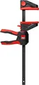 Produktbild: BESSEY Einhandzwinge EZ360-15 | 360° Griff | 150 mm Spannweite | 1.400 N | werkzeuglos | schwarz/rot