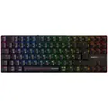 Produktbild: CHERRY XTRFY MX 8.2 Pro TMR Wireless, schwarz, MK Crystal Magnetic, USB/Bluetooth, DE