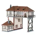 Produktbild: FALLER Reiterstellwerk Modellbausatz mit 133 Einzelteilen 179 x 168 x 160 mm I Modelleisenbahn Zubehör H0 Gebäude I Modelleisenbahn H0 Stellwerk, Divers