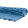 Produktbild: liebling Badematte, Fußbodenheizung geeignet, Polyester, rechteckig, Antirutsch-Beschichtung, sehr Saugfähig, Größe: 60x100 cm, fjord blau rechteckig | 60 cm x 100 cm