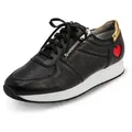 Produktbild: vitaform Damen Sneaker Hirschleder Sneaker schwarz 39 EU