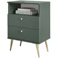 Produktbild: Nachttisch  Laura ¦ grün ¦ Maße (cm): B: 50 H: 70 T: 34.0