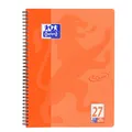 Produktbild: Oxford Touch Collegeblock A4, liniert mit Doppelrand, 80 Blatt, koralle (Packung