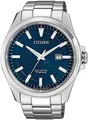 Produktbild: Citizen Herren Analog Eco-Drive Uhr mit Super Titanium Armband BM7470-84L, Silber