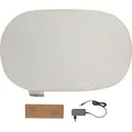 Produktbild: Bebe Jou Wickelauflage, Weiß, Kunststoff, Füllung: Polyurethan (Pur), 44.5x9x74 cm, RoHS, Textiles Vertrauen - Oeko-Tex®, CE, schadstoffgeprüft, abwischbar, Bezug abnehmbar, waschbar, mit Reißverschluss, Pflegen, Wickeln, Wickelauflage