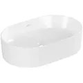 Produktbild: Villeroy & Boch Collaro Aufsatzwaschbecken, oval, ohne Hahnloch, ohne Überlauf, 560x360mm, 4A195601, Farbe: weiß-alpin