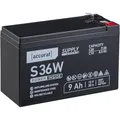 Produktbild: 12V 9Ah AGM Batterie Versorgungsbatterie USV Notstrom Akku Versorgerbatterie
