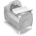 Produktbild: Cam il mondo del bambino Baby Reisebett Daily Plus | für 0-36 Monate | Teddy Grau | Kinderreisebett inklusive Wickelunterlage und Transporttasche