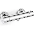 Produktbild: Namuoto Duschthermostat Duscharmatur Thermostat Brausethermostat 38°C Sicherheitstaste Chrom
