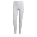 Produktbild: adidas Damen Essentials 3-Stripes Cotton Leggings, Light Grey Heather/White, L