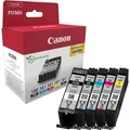 Produktbild: Canon Tinte PGI-580PGBK + CLI-581 BK, C, M, Y, Multipack, 2078C007, 1x 11,2ml, 4x 5,6ml