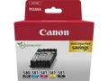 Produktbild: CANON PGI-580/CLI-581 Tinte Schwarz, Blau, Cyan, Magenta, Gelb