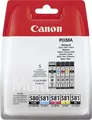 Produktbild: Canon PGI-580PGBK/CLI-581BK/C/M/Y MultiPack, 11,2ml