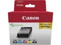 Produktbild: CANON 580 581 Pixma TS8150 TS9150 TR7550 cyan magenta gelb 2x schwarz 2078C007