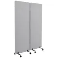Produktbild: Trennwand Flexmiut Hellgrau ca. 60x177x35cm
