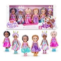 Produktbild: Sparkle Girlz Prinzessin, Modepuppen zum Sammeln, Prinzessinnen-Anziehpuppen (6er-Pack)