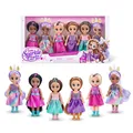 Produktbild: Prinzessin Modepuppen zum Sammeln Prinzessinnen-Anziehpuppen 6er-Pack