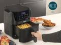 Produktbild: Princess Digitale Heißluftfritteuse 3.5L 1350W 10 Programme Touch Touch Non-Stick Schwarz