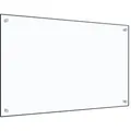 Produktbild: vidaXL Küchenrückwand Transparent 80×50 cm Hartglas
