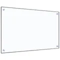 Produktbild: vidaXL Küchenrückwand, Transparent, 80x50 cm, Gehärtetes Glas, Hitzebeständig & Kratzfest, Wandpaneel, Spritzschutz, Leicht zu Reinigen, Küchen-Deko