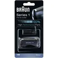 Produktbild: Braun Kombipack 11 B Ersatzscherkopf black für Rasierer Braun Series 1 - 130,150