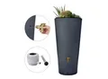 Produktbild: VASO 2in1 Regentonnen Komplett-Set 220 L graphite grey